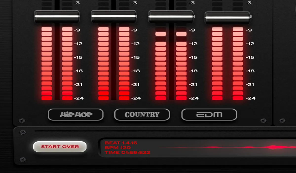 The Coca-Cola Remix Experience console